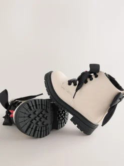 neutre - Minnie Mouse bottines à lacets avec nœud