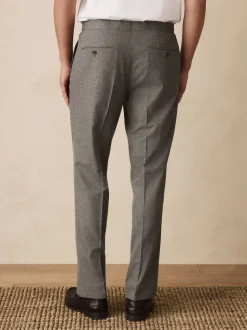 neutre - Pantalons fuselés à coupe standard, élégants, texturés doux au toucher