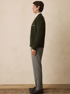 neutre - Pantalons fuselés à coupe standard, élégants, texturés doux au toucher