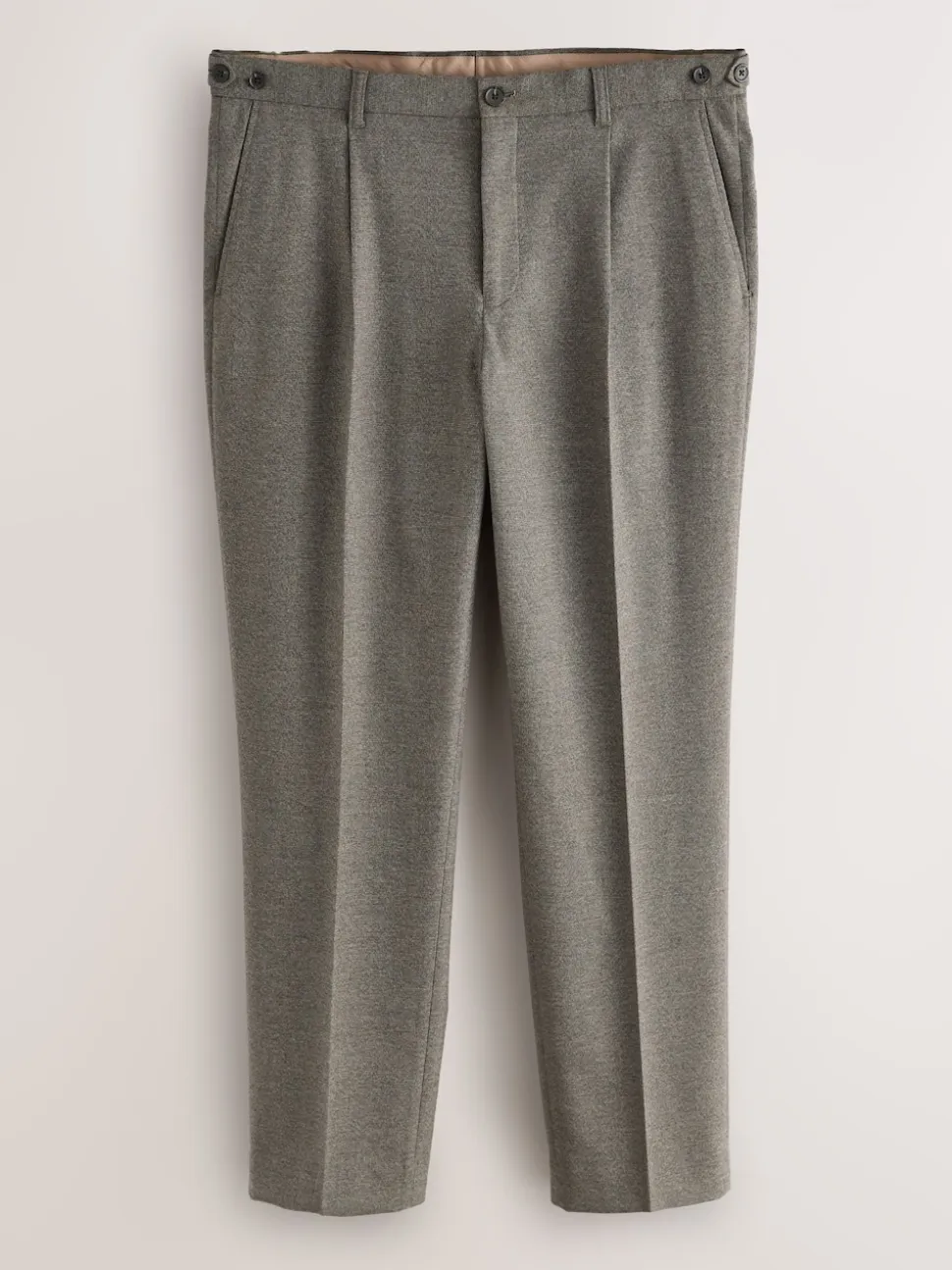 neutre - Pantalons fuselés à coupe standard, élégants, texturés doux au toucher