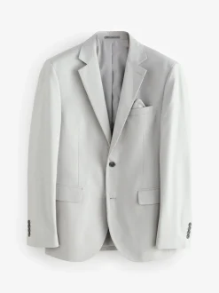 neutre - Slim Fit (Slim Fit) - Veste de costume texturée