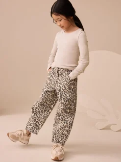 neutre - Top côtelé à manches longues (3-16ans)