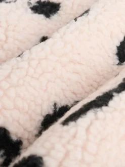 neutre - Veste bébé Borg imprimé léopard (0mois-2ans)