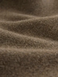 neutre - Veste Harrington doublée de borg en laine