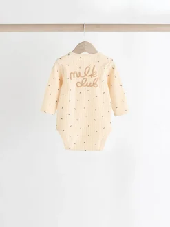 Neutre Milk Club - Lot de 3 bodys bébé