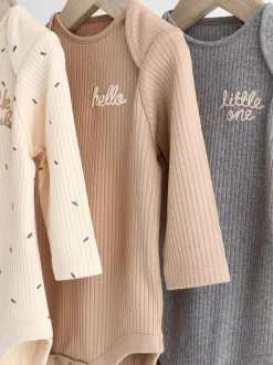 Neutre Milk Club - Lot de 3 bodys bébé