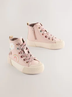 Neutre Personnage Applique - Baskets montantes