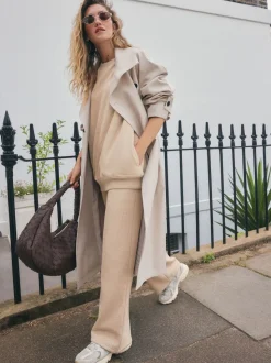 Neutre texturé moucheté - Jogging Essential large en jersey