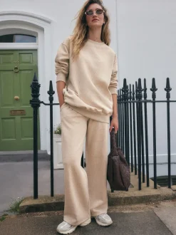 Neutre texturé moucheté - Jogging Essential large en jersey