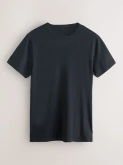 Neutre/Bleu - Lot de 5 - T-shirt à superposition modale