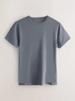 Neutre/Bleu - Lot de 5 - T-shirt à superposition modale