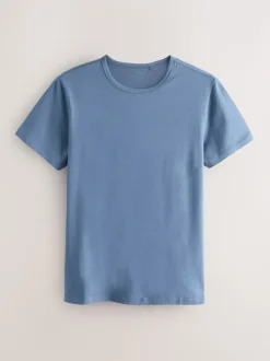 Neutre/Bleu - Lot de 5 - T-shirt à superposition modale