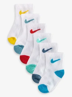 Nike Chaussettes de cheville Pop Couleur 6 Lot