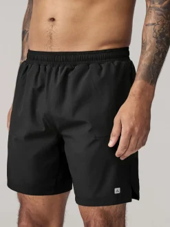 Noir - 7 Inch - Short de sport Active Gym