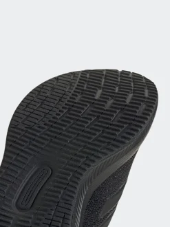 Noir - adidas Baskets de course Runfalcon 5 à lacets élastiques pour enfant