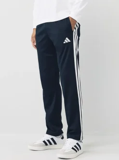 Noir - adidas Coupe classique 3-Rayure Tricot à ourlet ouvert Survêtement