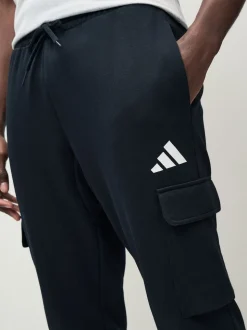 Noir - adidas Essentials Feelcosy Fleece Cargos Survêtement