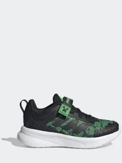 Noir - adidas Minecraft Forarun 4.0 Baskets enfant