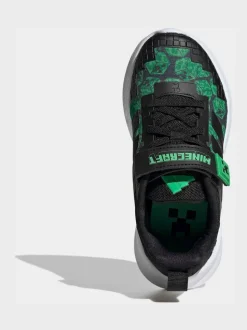 Noir - adidas Minecraft Forarun 4.0 Baskets enfant