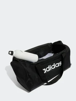 Noir - adidas petit sac de sport linéaire