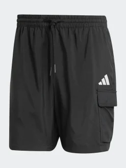 Noir - adidas Petit short Essentiel Logo Cargos Chelsea