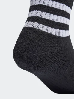 Noir - adidas 3-Rayures rembourrées Vêtements de sport rembourrés Chaussettes 3 Lot