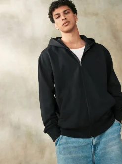 Noir - Adidas Sweat à capuche zippé en polaire toutes saisons