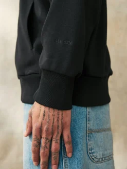 Noir - Adidas Sweat à capuche zippé en polaire toutes saisons