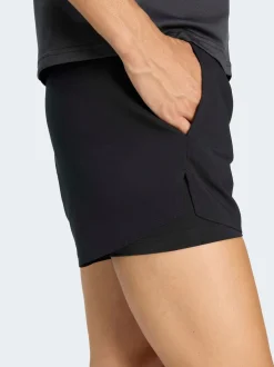 Noir - adidas Workout Essentials 2en1 Shorts