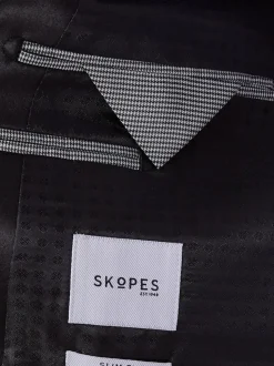 Noir - Ajusté - Veste de costume Skopes Sinatra Fit Dinner