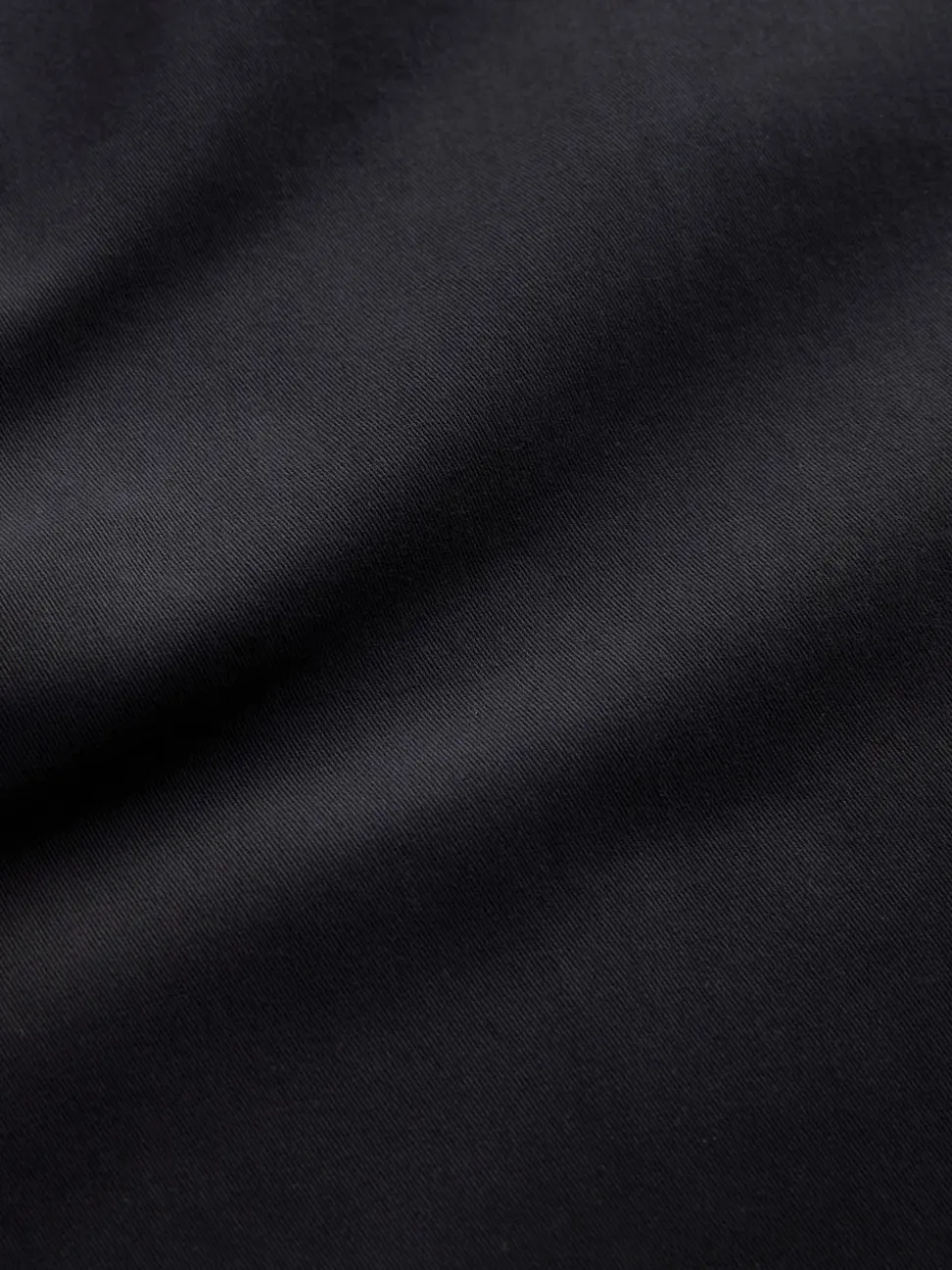 Noir - Ajustement droit - Pantalons Chinos extensibles plissés avec taille élastique