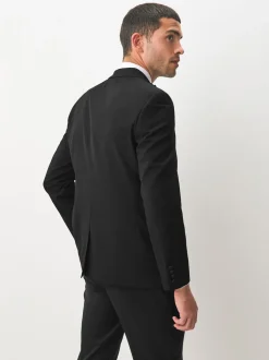 Noir - Ajustement régulier - Veste de smoking