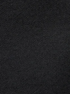 Noir - Ajustement régulier - Pantalons Signature en 100 % laine avec ceinture Motion Flex