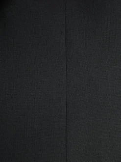 Noir - Ajustement régulier - Veste de costume à deux boutons