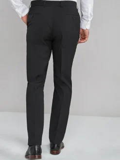 Noir - Ajustement régulier - Pantalon intelligent stretch
