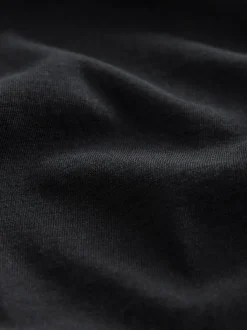 Noir - Ajustement régulier - Lot de t-shirts essentiels en coton 6