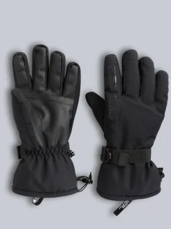 Noir - Animal Mens Edge Waterproof Snow Gants