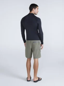 Noir - Animal Rash homme à logo Sonny et séchage rapide