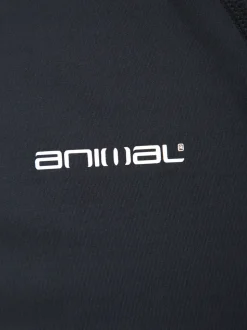 Noir - Animal Rash homme à logo Sonny et séchage rapide