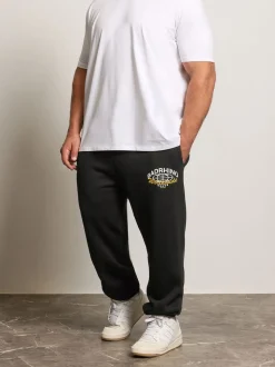 Noir - BadRhino Big & Tall Pantalon de jogging dans le monde