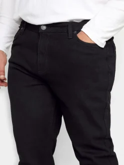 Noir - BadRhino Big & Tall Jean stretch