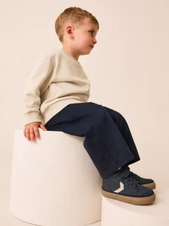 Noir - Baskets à lacets élastiques à fermeture tactile