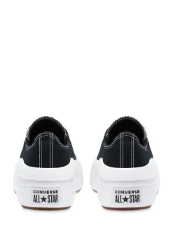 Noir - Baskets à plateforme Converse All Star Move Chuck Ox