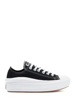 Noir - Baskets à plateforme Converse All Star Move Chuck Ox