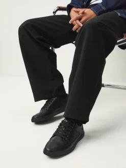 Noir - Baskets casual chic