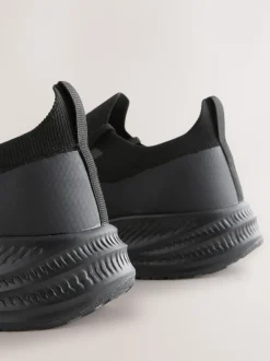 Noir - Baskets en maille