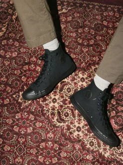 Noir - Baskets haute Converse Chuck