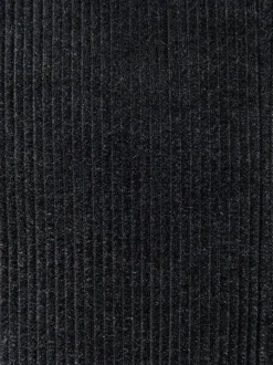 Noir - Blazer en velours côtelé