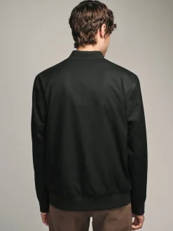 Noir - Blouson bomber élégant