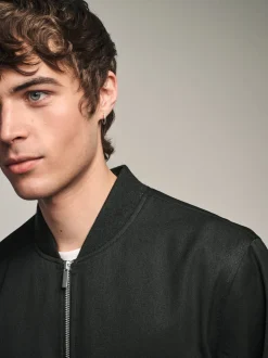 Noir - Blouson bomber élégant